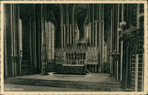 Ansichtskarte Bad Doberan Kirche - Altar 1932