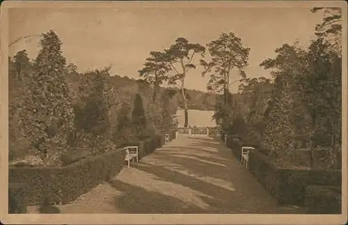 Ansichtskarte Grunewald-Berlin Villenkolonie - Park 1925