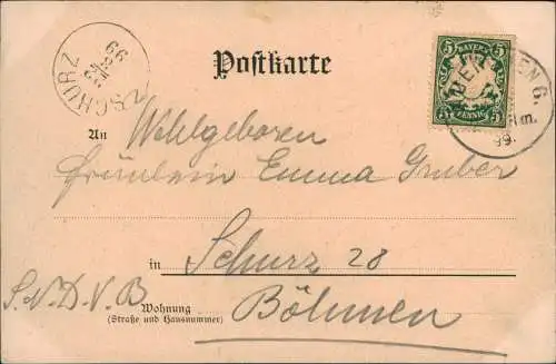 Ansichtskarte München Johanniskirche i. d. Sendlingerstrasse 1899