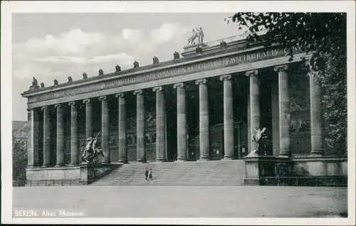 Ansichtskarte Berlin Altes Museum - Treppe 1935