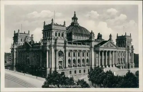 Ansichtskarte Berlin Reichstag 1932