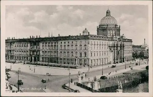 Ansichtskarte Mitte-Berlin Berliner Stadtschloss vor der Zerstörung 1951