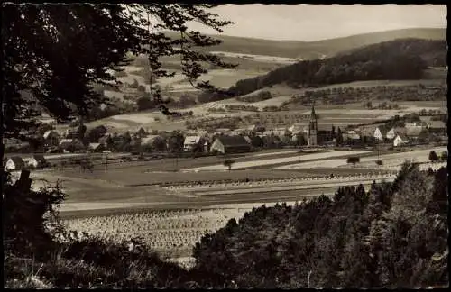 Ansichtskarte Alhausen Panorama-Ansicht 1959