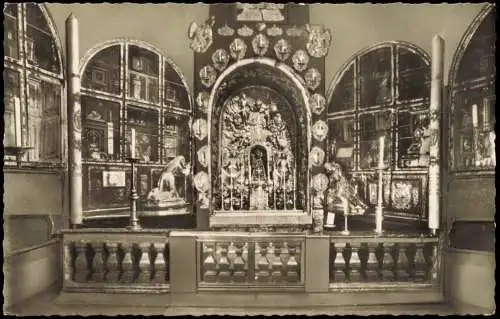 Ansichtskarte Altötting Der Gnadenaltar der Hlg. Kapelle 1961