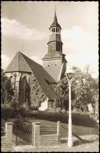 Ansichtskarte Quakenbrück Kirche, St. Sylvester 1960