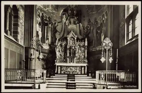 Ansichtskarte Werl (Westfalen) Altar - Wallfahrtskirche 1959