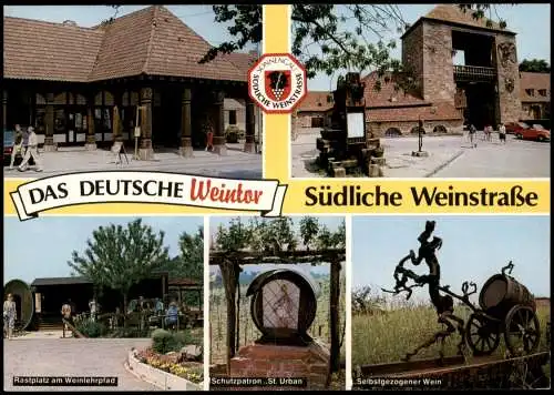 Schweigen-Rechtenbach Deutsches Weintor   Südliche Weinstraße MB 1984