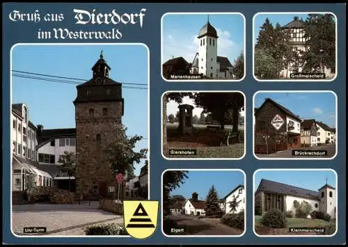 Dierdorf (LK Neuwied) Marienhausen Großmaischeid Giershofen Kleinmaischeid 1991