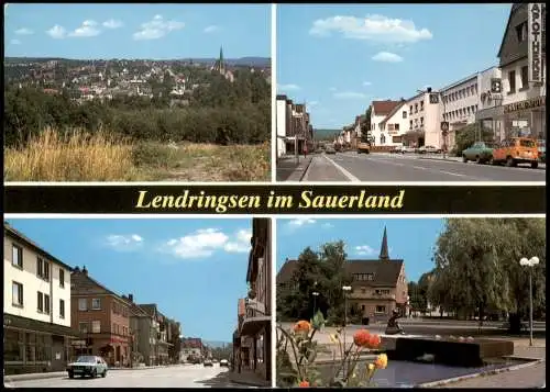 Ansichtskarte Lendringsen (Sauerland) Mehrbildkarte mit 4 Ortsansichten 1982