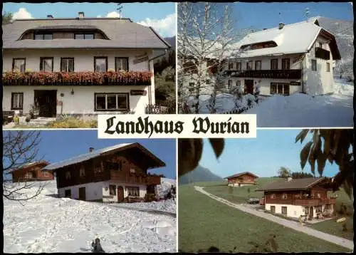 Ansichtskarte Hermagor Mehrbildkarte mit dem Landhaus Wurian 1980