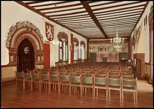 Heppenheim an der Bergstraße Kurmainzer Amtshof, Kurfürstensaal 1980