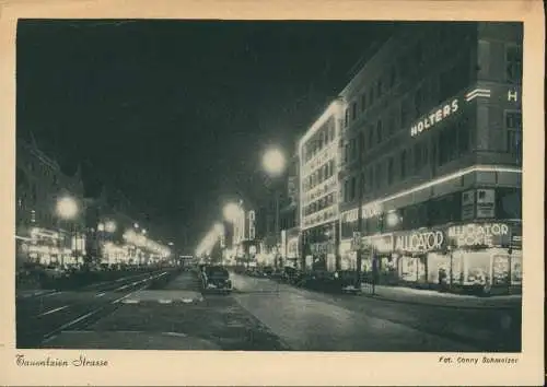 Ansichtskarte Schöneberg-Berlin Tauentzienstraße 1940