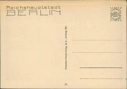 Ansichtskarte Schöneberg-Berlin Tauentzienstraße 1940