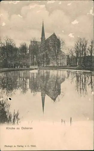 Ansichtskarte Bad Doberan Klosterkirche 1904