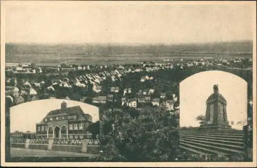 Ansichtskarte Metternich-Koblenz 3 Bild: Stadt, Denkmal, Gebäude 1928