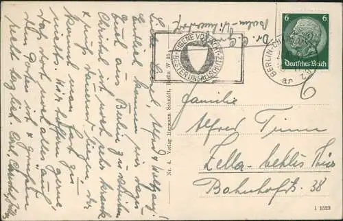 Ansichtskarte Mitte-Berlin Rotes Rathaus 1941