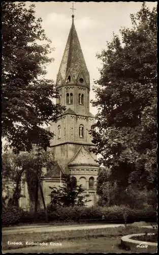 Ansichtskarte Einbeck Katholische Kirche 1962