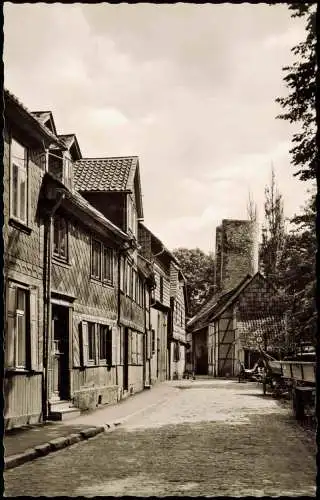 Ansichtskarte Einbeck Straßenpartie, Storchenturm 1959