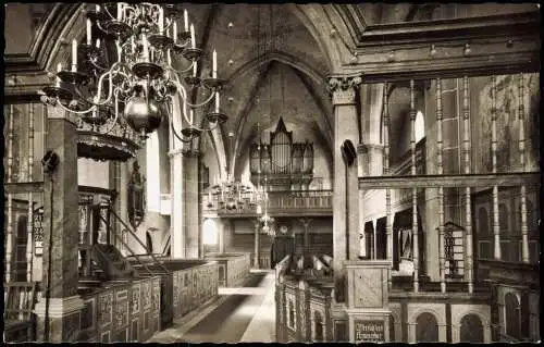 Ansichtskarte Quakenbrück St. Sylvesterkirche - Orgel 1965