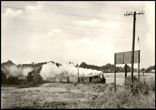 Friedewald Moritzburg Traditionabahn Radebeul Ost - vor Bahnhof riedewald 1978