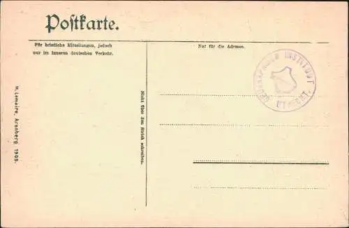 Ansichtskarte Arenberg-Koblenz Stadt und Kloster 1905