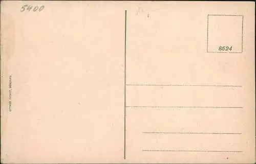 Ansichtskarte Arenberg-Koblenz Straßenpartie, Kiosk - roter Hahn 2 Bild 1911