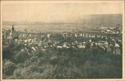 Ansichtskarte Metternich-Koblenz Stadtblick 1924