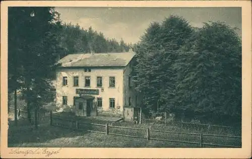 Ansichtskarte Oederan Restauration Lößnitztal 1929