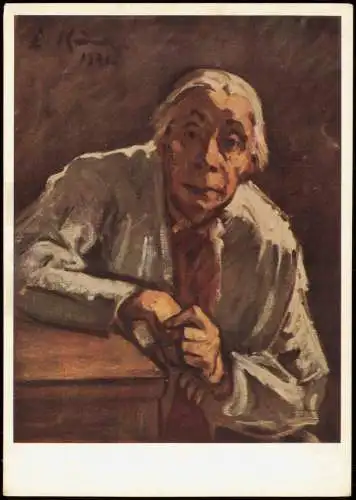 Käthe Kollwitz VON KÖNIG (1371 - 1944) Künstlerkarte: Gemälde / Kunstwerke 1962