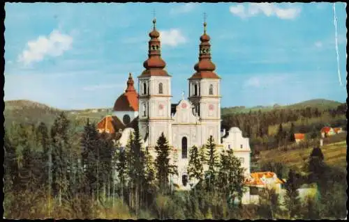 Ansichtskarte Graz Wallfahrtskirche 1966