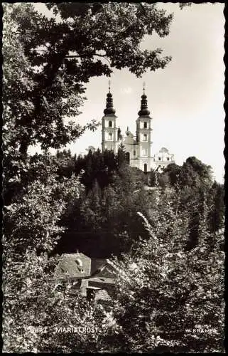 Ansichtskarte Graz Basilika Mariatrost 1960