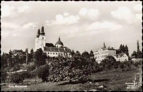 Ansichtskarte Graz Basilika Mariatrost 1960