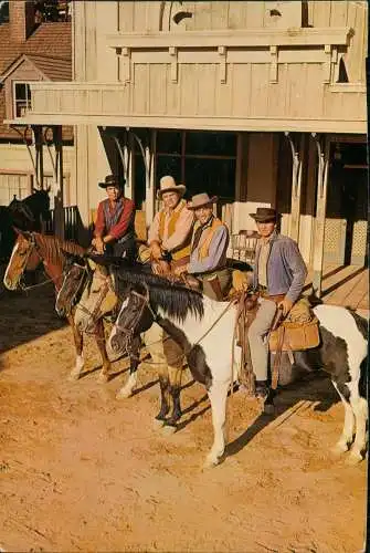 Ansichtskarte  Film/Fernsehen BONANZA Die Cartwrights 1978