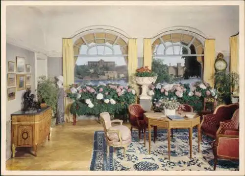 Postcard Stockholm WALDEMARSUDDE BLOMSTERRUMMET 1974