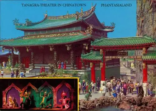 Ansichtskarte Brühl Phantasialand TANAGRA-THEATER IN CHINATOWN 1980