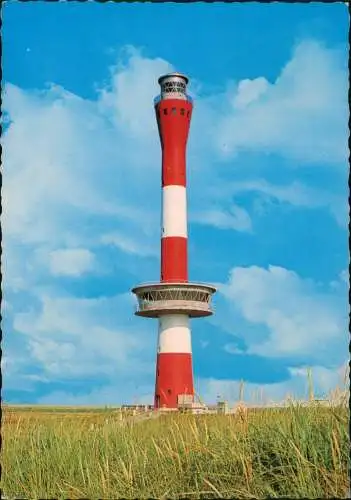 Ansichtskarte Wangerooge Neuer Leuchtturm (Lighthouse) 1969
