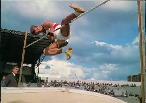 Ansichtskarte  Sport Leichtatheletik Hochsprung - Sieghard 1970