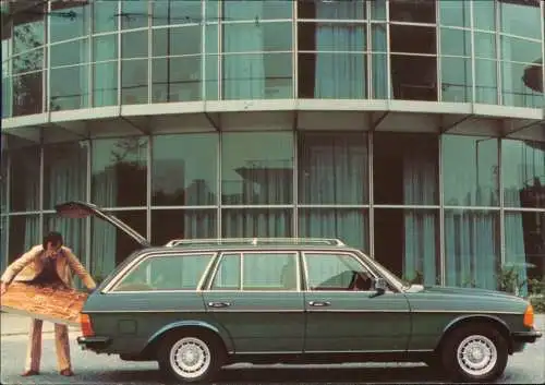 Ansichtskarte  Auto Mercedes-Benz 230 T 1981