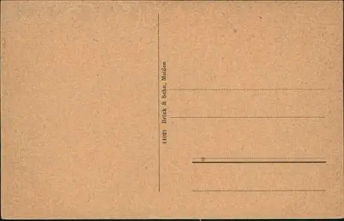 Ansichtskarte Oederan Amtsgericht (Strassen-Ansicht) 1912