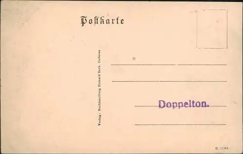 Ansichtskarte Oederan Brühl, Kinder mit Schlitten im Winter 1913