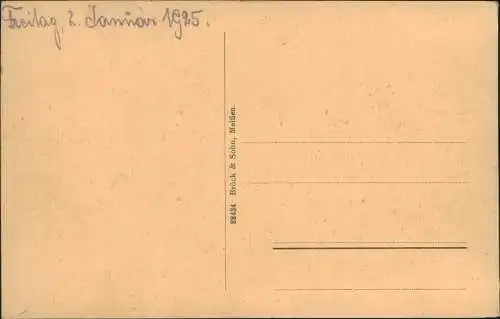 Ansichtskarte Oederan Panorama-Teilansicht 1925