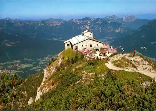 Kehlsteinhaus-Berchtesgaden Kehlsteinhaus mit Lattengebirge 1980