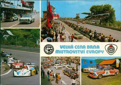 Ansichtskarte  Sport Motorsport (Auto) VELKÁ CENA MISTROVSTVÍ EVROPY 1980