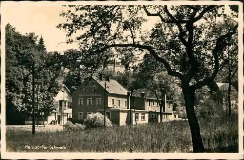 Hetzdorf-Flöha (Sachsen) Ausflugs-Gaststätte HETZDORFER SCHWEIZ 1938