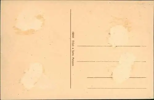 Ansichtskarte Oederan Teichplan, Straße 1912