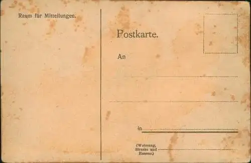 Litho AK Frankenstein-Oederan Gruss aus... Stadt, Gasthof - Erzgebirge 1908