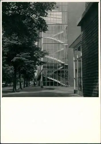 Foto Düsseldorf Henkel-Werke Treppenbau 1956 Foto