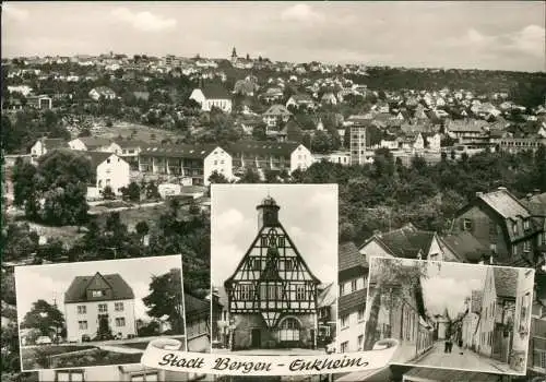 Ansichtskarte Bergen-Enkheim-Frankfurt am Main Stadtteilansichten 4 Bild 1968