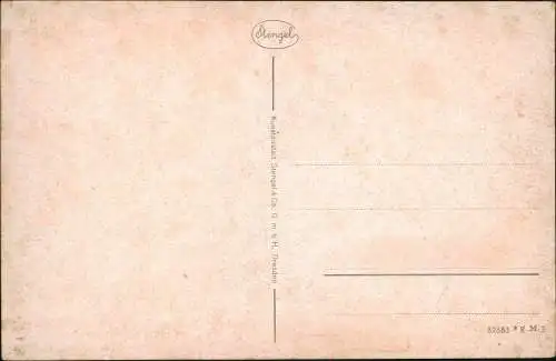 Ansichtskarte Oederan Engegasse Restaurant 1937