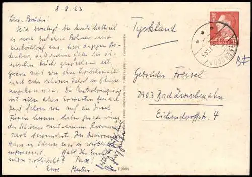 Postcard Kværndrup Sogn Luftbild Kværndrup Sogn 1963